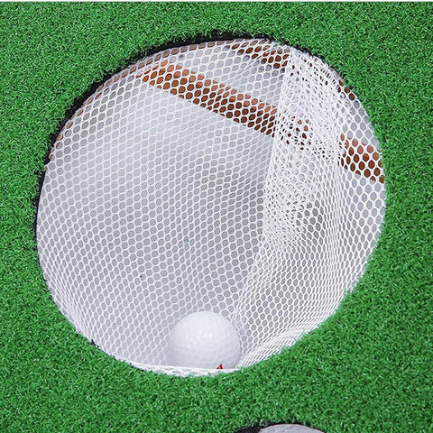 Lesmart Golf Putting Mat with Cornhole Game