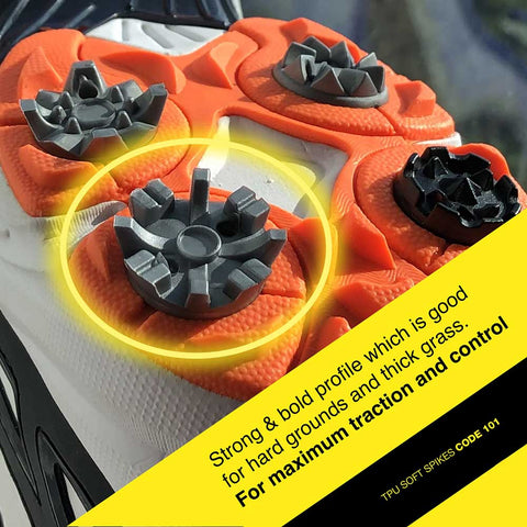 Lesmart Golf Shoe Cleats Metal Screw (23 Count & 1 Spanner)