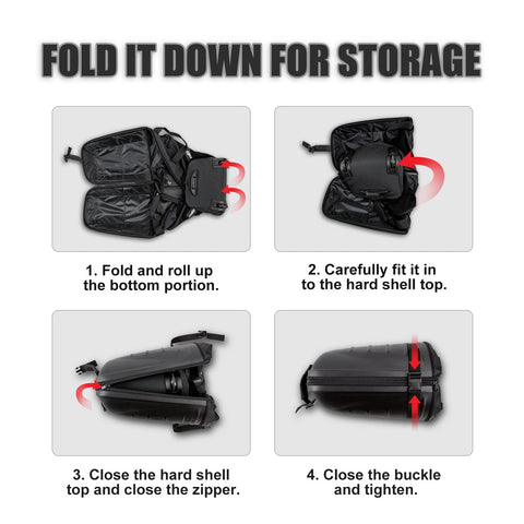 Lesmart Golf Travel Bags for Airlines with Reinforced Wheels