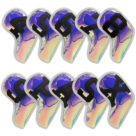 Lesmart Large Number Waterproof Golf Iron Headcover