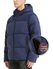 Lesmart Men's Hooded Thick Warm Puffer Jacket