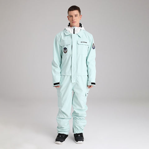 Lesmart Men's Outdoor Warm Snowsuits