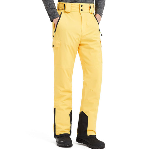 Lesmart Men’s Waterproof Insulated Ski Pants