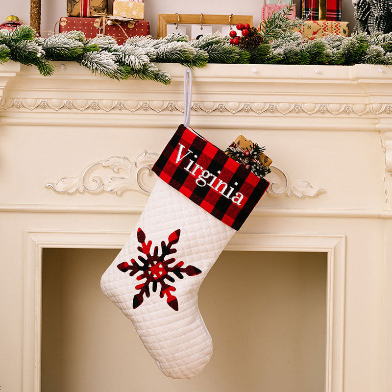 Lesmart Personalized Family Christmas Stockings (1 Piece)