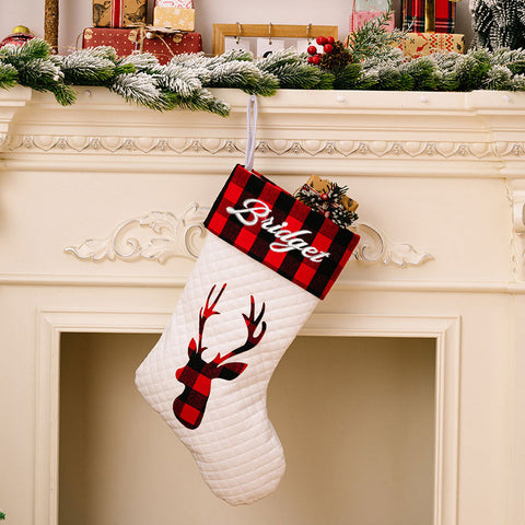Lesmart Personalized Family Christmas Stockings (1 Piece)
