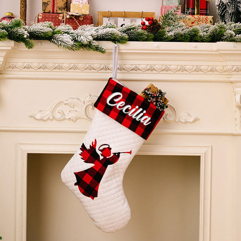 Lesmart Personalized Family Christmas Stockings (1 Piece)