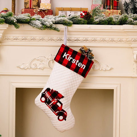 Lesmart Personalized Family Christmas Stockings (1 Piece)