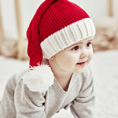 Lesmart Personalized Knitted Santa Hat, Unique Christmas Gift