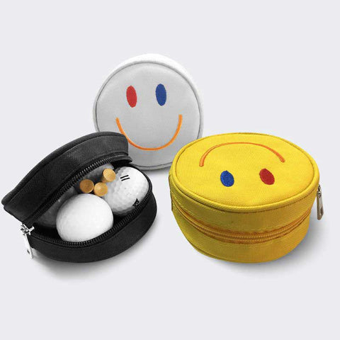 Lesmart Smile Golf Ball Bag Pouch