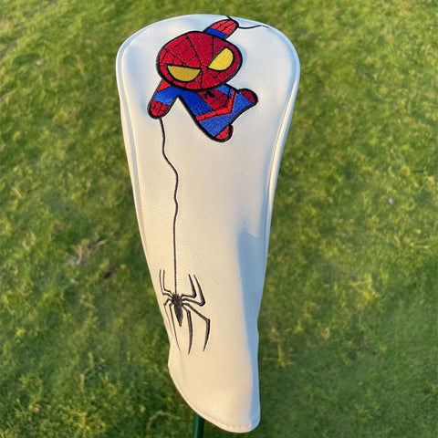 Lesmart Spiderman Golf Driver Fairway Wood Hybrid Headcover