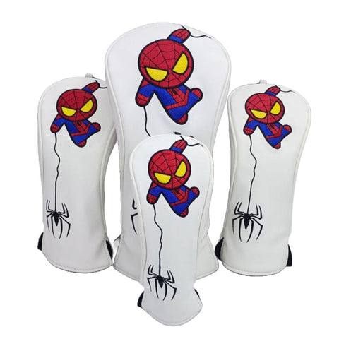 Lesmart Spiderman Golf Driver Fairway Wood Hybrid Headcover