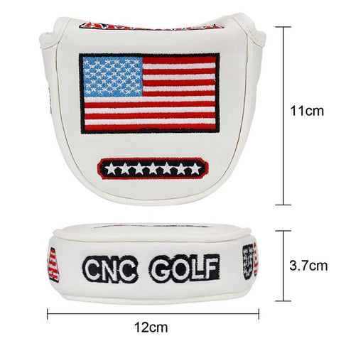 Lesmart USA Flag Putter Head Covers