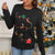 Lesmart Women's Cute Sequin Reindeer Ugly Christmas Sweater