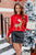 Lesmart Women's Cute Sequin Reindeer Ugly Christmas Sweater