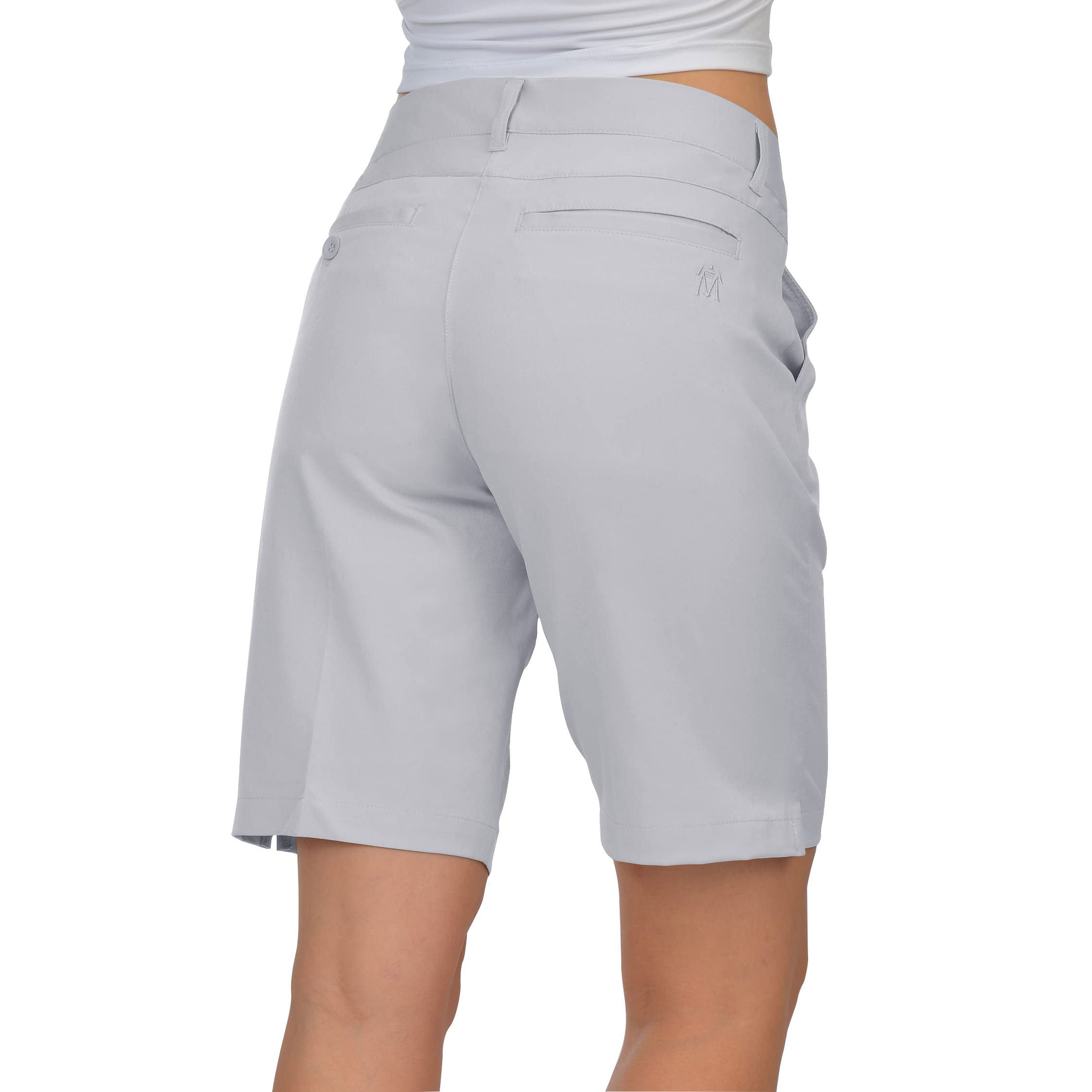 Grey golf shorts womens deals