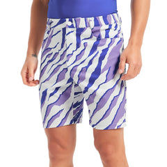 Lesmart Men's Zebra Print Soft Feel Golf Shorts