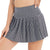 Lesmart Women's Plaid Pleated Tennis Skirts
