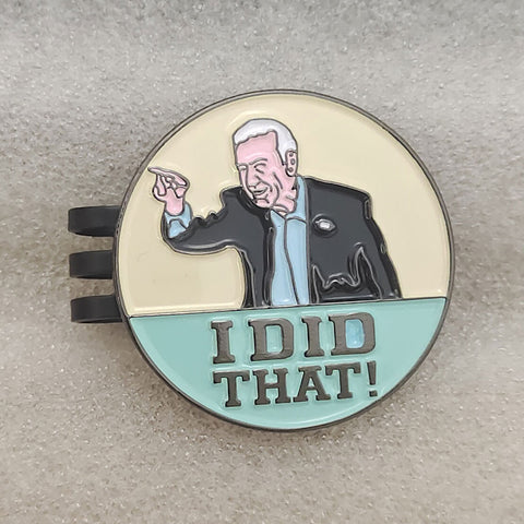 Mr President Golf Ball Marker with Golf Hat Clip, Funny Golf Gift