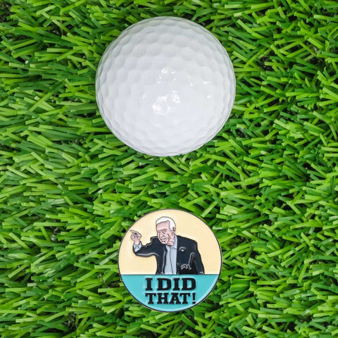 Mr President Golf Ball Marker with Golf Hat Clip, Funny Golf Gift