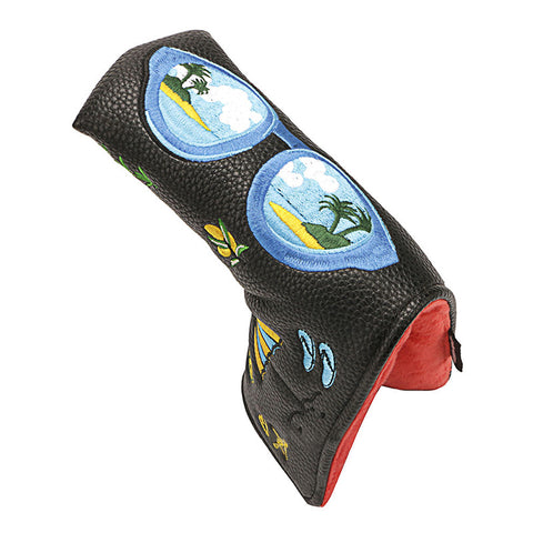 Lesmart Embroidery Sunglasses Summer Time Magnetic Putter Cover