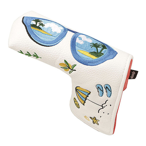 Lesmart Embroidery Sunglasses Summer Time Magnetic Putter Cover