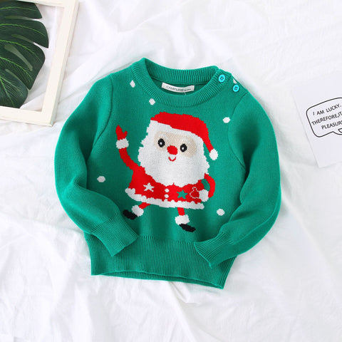 Lesmart Unisex Baby Knit Christmas Party Sweater