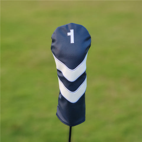 Lesmart PU Leather Vintage Design Golf Head Covers