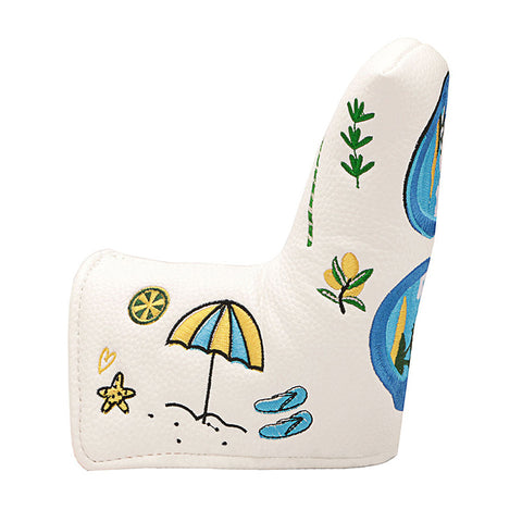 Lesmart Embroidery Sunglasses Summer Time Magnetic Putter Cover