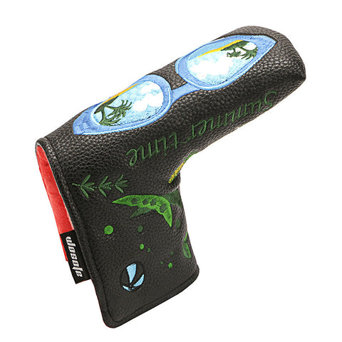Lesmart Embroidery Sunglasses Summer Time Magnetic Putter Cover