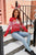 Women's Cute Christmas Reindeer Knitted Christmas Sweater