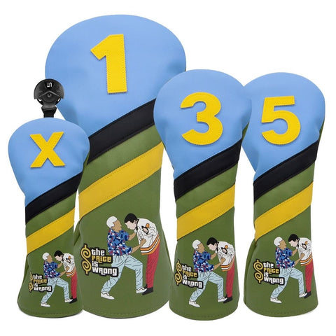 Lesmart The Price Is Wrong-Funny Golf Head Covers Set