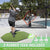 15mm Artificial Turf Golf Hitting Mat - 5' x 5' Size