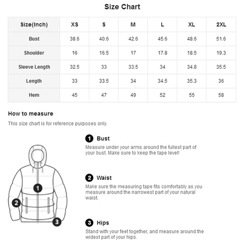 Lesmart Women's & Men's Goose Down Jacket