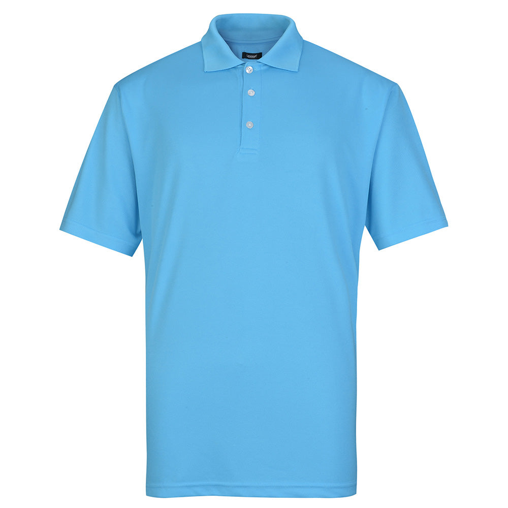 Lesmart Men's Plain Colored Golf Polo Shirt