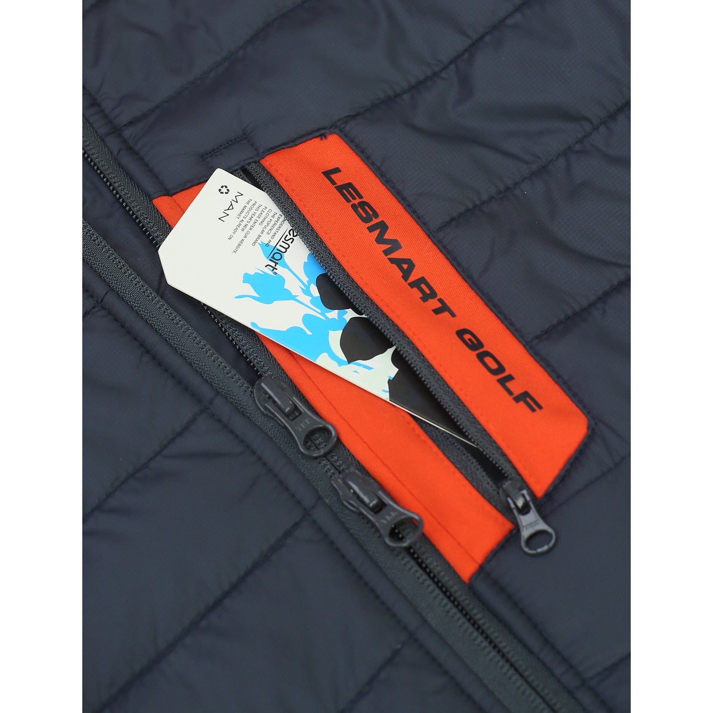 Lesmart Men's Hooded Puffer Hybrid Jacket
