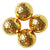 24K Gold Golf Balls (Pack of 6) - Luxurious Golf Gifts