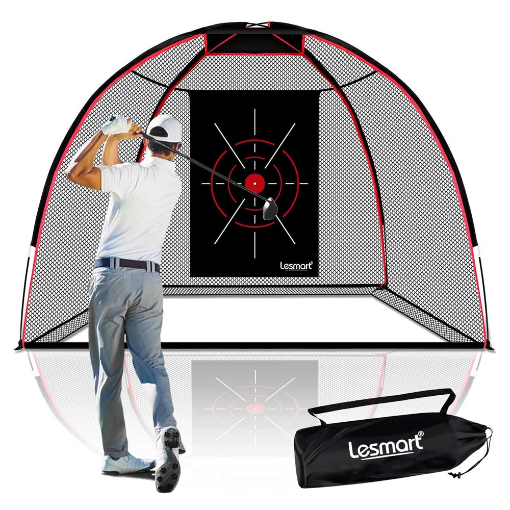 5 Ply-Knotless Upgraded 10' x 7' Golf Hitting Net | Lesmart