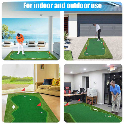 Lesmart Large Golf Practice Putting Green Mat