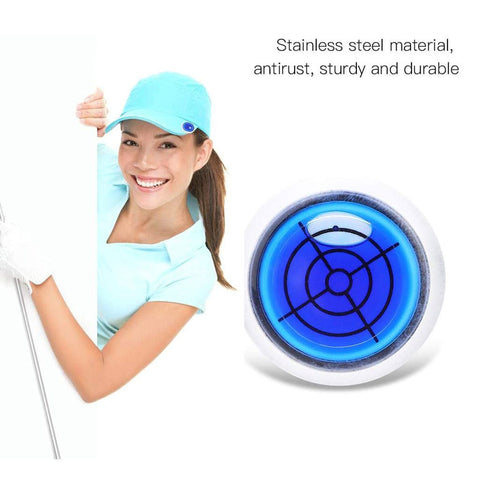 Golf Hat Clip with Detachable Magnetic Ball Marker