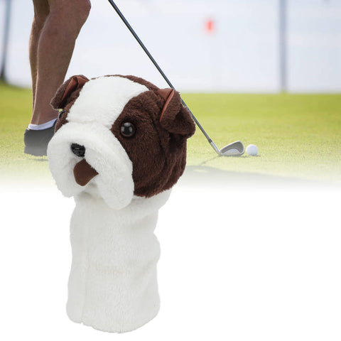 Lesmart Cute Cartoon Dog Golf Head Cover