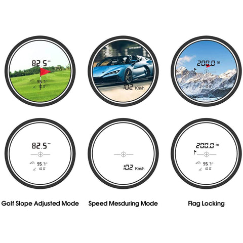 Lesmart Professional Precision Laser Golf Rangefinder (660 Yards)