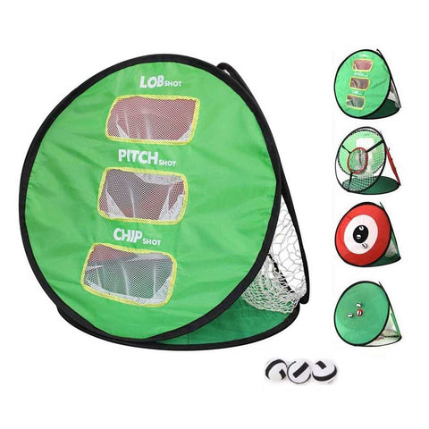 Lesmart Pop Up Golf Chipping Net 4 in 1
