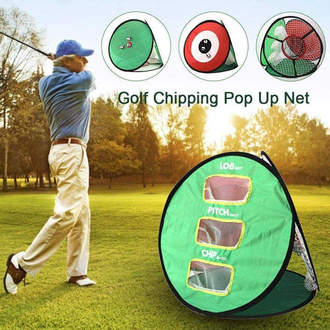 Lesmart Pop Up Golf Chipping Net 4 in 1
