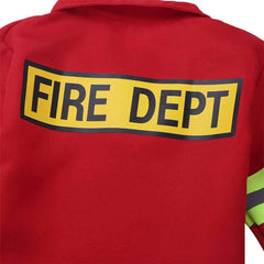Lesmart Kids Fireman Coat and Pants, Treated With Fire And Heat Retardants