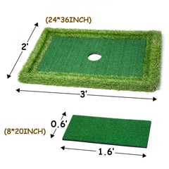 Lesmart Floating Golf Green for Pool(Perfect Golf Gifts)