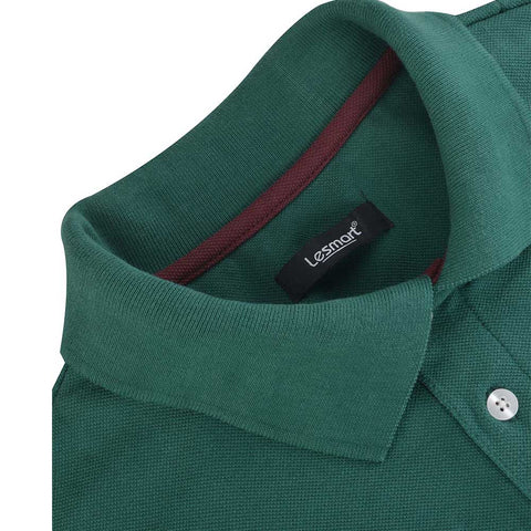 Lesmart Men's Casual Golf Polo Shirt