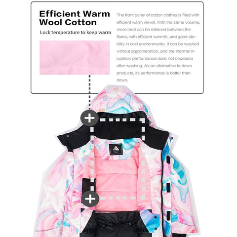 Children's Windproof Waterproof Skiing Snowboard Jackets&Pants