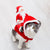 Dog Christmas Santa Claus Costume