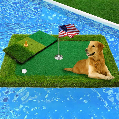 Lesmart Original Pool Floating Golf Turf Game (Big Sale)