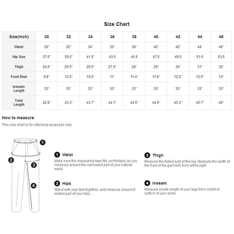 Lesmart Men's Straight Fit Golf Pants